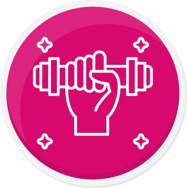 el kaldırma çan vektör illüstrasyonu