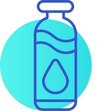 Su şişesi. Basit tasarım