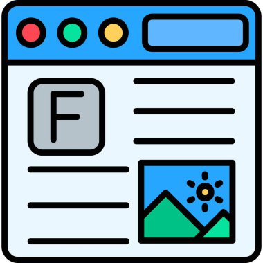 iş simgesi vektör illüstrasyonu