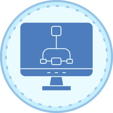 izleyici ikon vektör illüstrasyonu