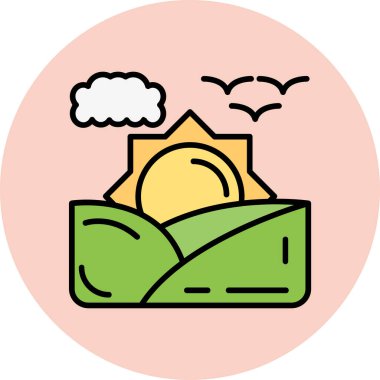 modern simge vektör illüstrasyonu