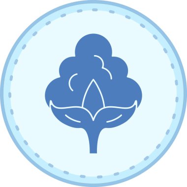 çiçek simgesi vektör illüstrasyonu