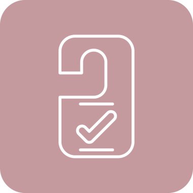 kontrol listesi simgesi, vektör illüstrasyonu