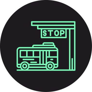 vektör durdurma simgesi