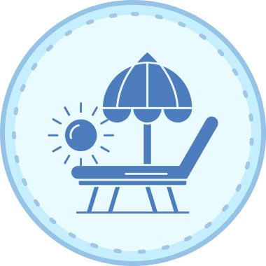 Modern simgenin vektör illüstrasyonu