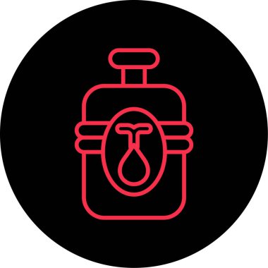 Modern oto tamir simgesinin vektör illüstrasyonu