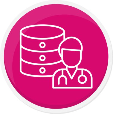 veritabanı simgesi çizimi