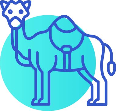 Hayvan. Web simgesi basit illüstrasyon