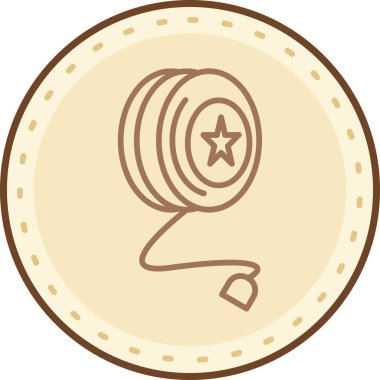 Para için. Web simgesi basit illüstrasyon