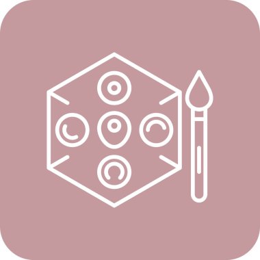 Kişisel ve ticari kullanım için çizim simgesi tasarımı.