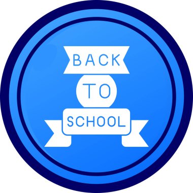 okul simgesine, modern tasarım illüstrasyonuna