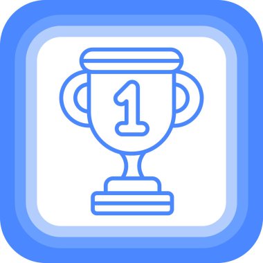 Bardak. Web simgesi basit illüstrasyon