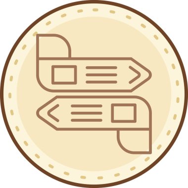 Bir kredi kartının modern bir simgesinin vektör çizimi