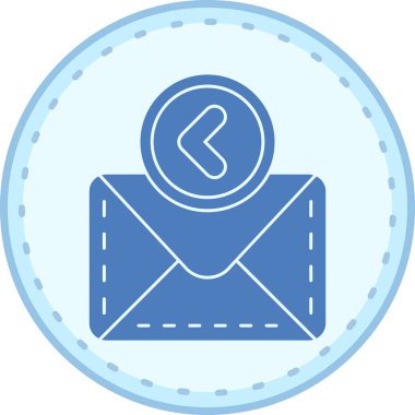 posta simgesi, vektör illüstrasyonu