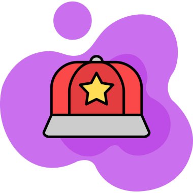 Çizgi film kapağının vektör çizimi