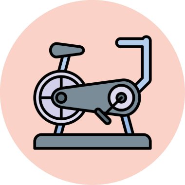 bisiklet ikonu vektör illüstrasyonu