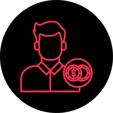 eşsiz kullanıcı satırı simgesi