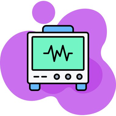 Bilgisayar. Web simgesi basit illüstrasyon