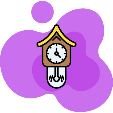 Alarm saat vektör çizimi