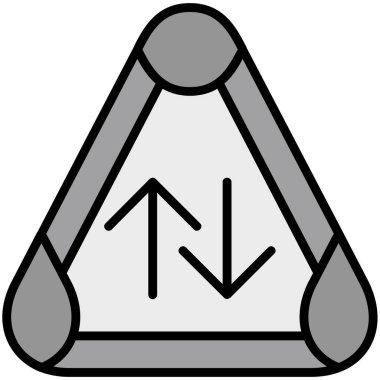 ok simgesi, vektör illüstrasyonu