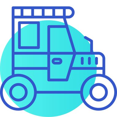 Kamyon. Web simgesi basit illüstrasyon