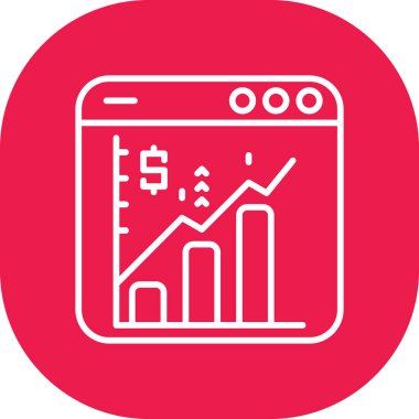 Cep telefonu. Web simgesi basit illüstrasyon