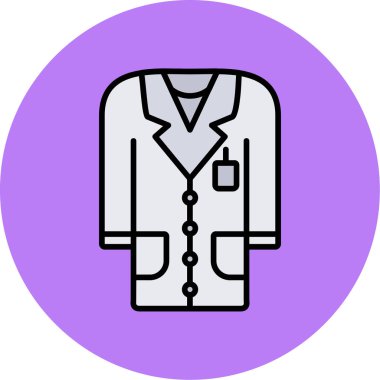 doktor vektör simgesi modern basit vektör illüstrasyonu