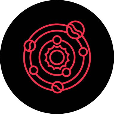 ağ simgesi. Web için ağ vektör simgesinin basit illüstrasyonu