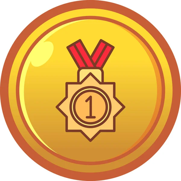 Rozet madalyası ikonu - stil