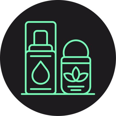 kozmetik simge vektör çizim