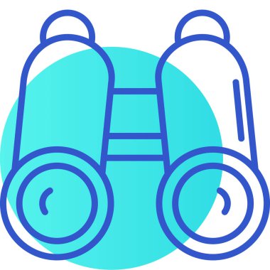 Sırt çantası. Web simgesi basit illüstrasyon