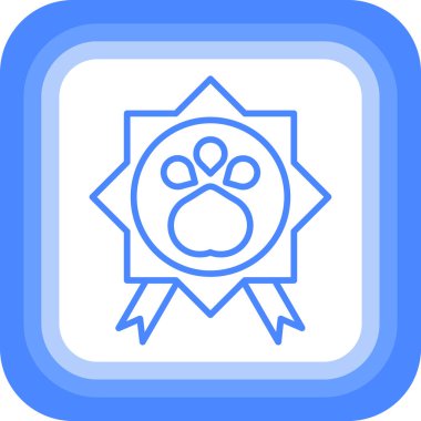 Hayvan hayvan hayvan simgesi taslak biçiminde