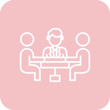 İnsan simgesinin vektör illüstrasyonu