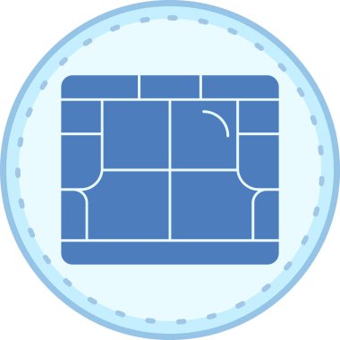 Seo simgesinin vektör illüstrasyonu