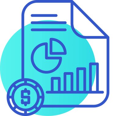 Para için. Web simgesi basit illüstrasyon