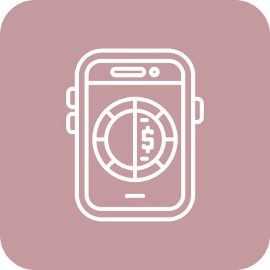 Modern b 'nin vektör illüstrasyonu eksik simgesi