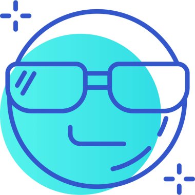 avatar. Web simgesi basit illüstrasyon