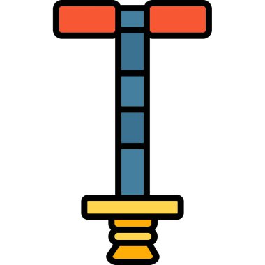 Çizgi film simgesinin vektör çizimi
