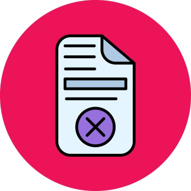 dosya simgesi, vektör illüstrasyonu