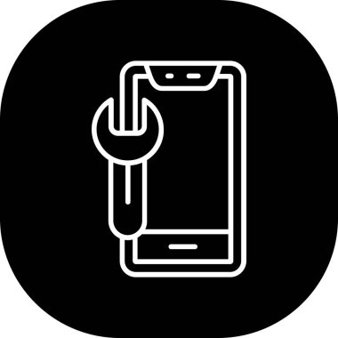 telefon vektörü simgesi düz simgesi