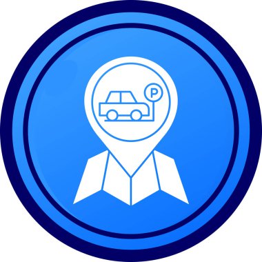 sürücü simgesi modada izole edilmiş arkaplan