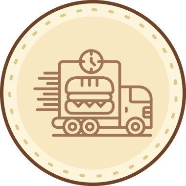 kamyon simgesi çizimi