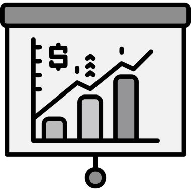 iş simgesi vektör illüstrasyonu