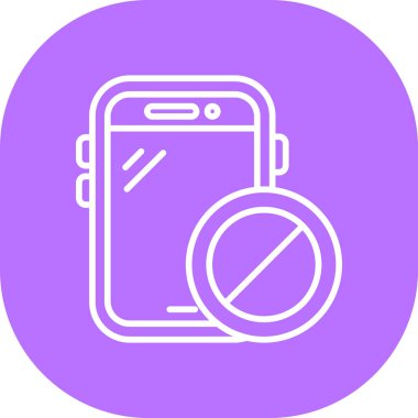 Smartphone Simgesi, vektör illüstrasyonu