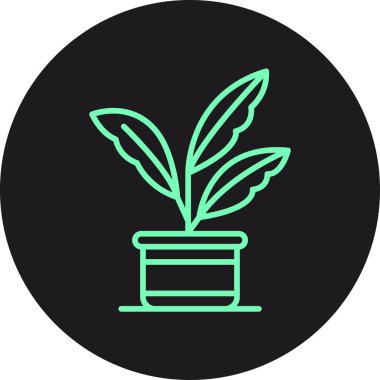 Demir ikon, vektör illüstrasyonu basit tasarım