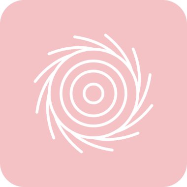 güzel dekoratif vektör çizgisi simgesi