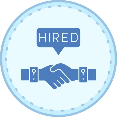 İş. Web simgesi basit illüstrasyon