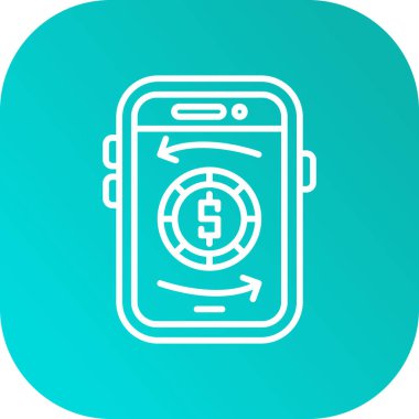 vektör telefon simgesi çizimi