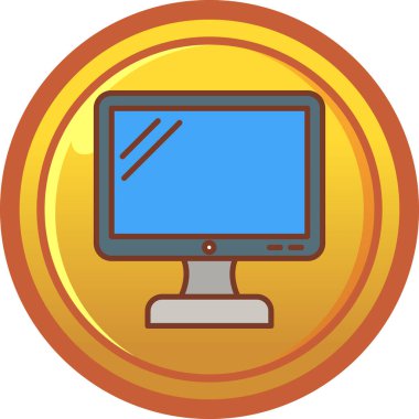 izleyici simgesi, vektör illüstrasyonu