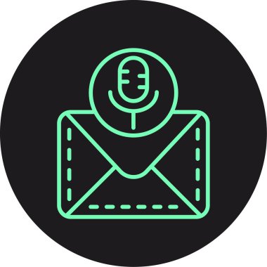 vektör cinsinden ileti simgesi